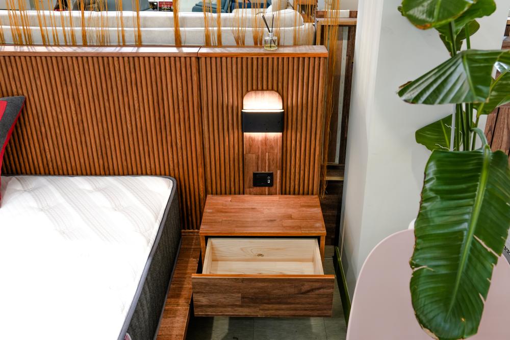 템바보드 원목 침대