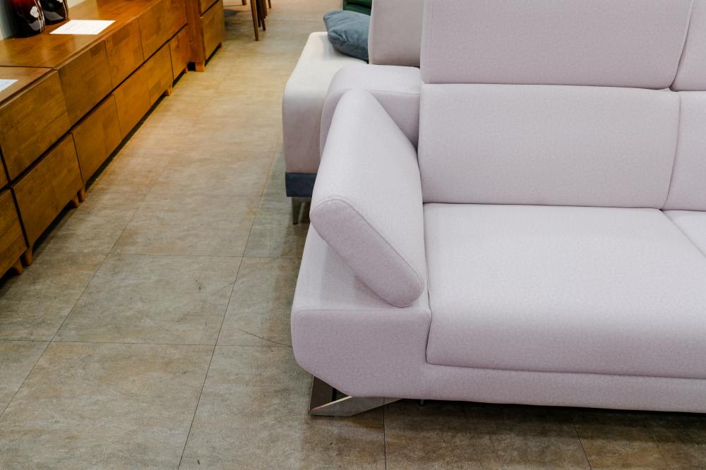 헤드레스트 패브릭 카우치소파