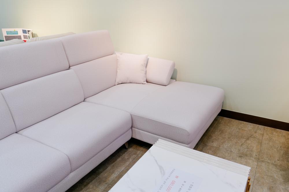 헤드레스트 패브릭 카우치소파