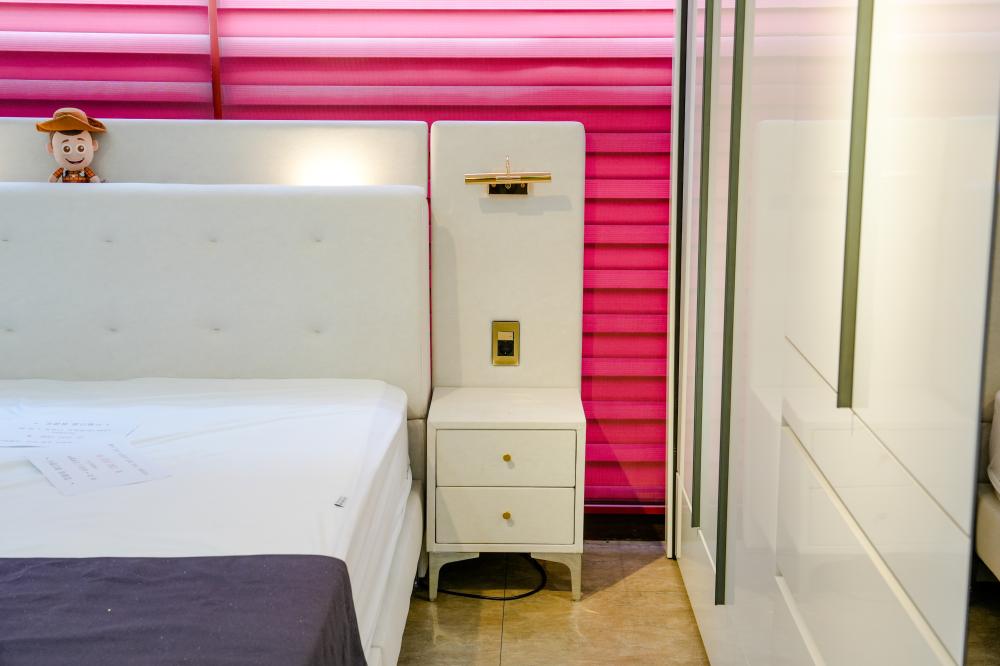 패브릭 호텔침대