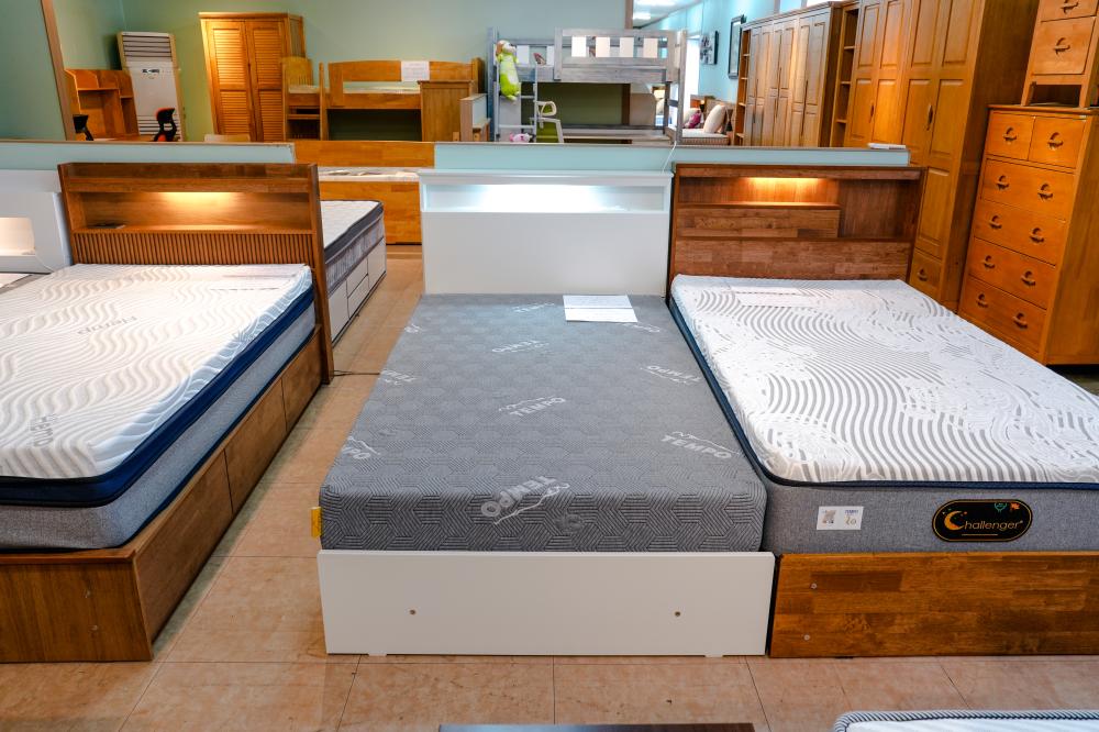 화이트 싱글침대