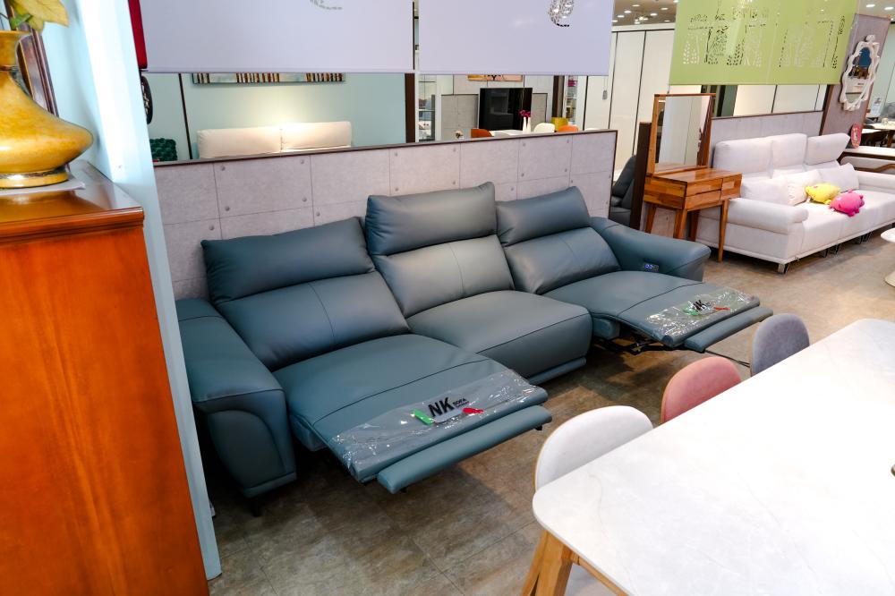 리클라이너 가죽소파