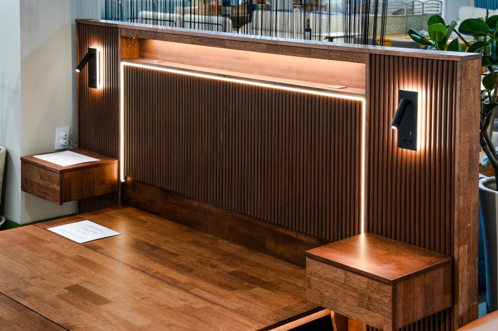 템바보드 원목 침대