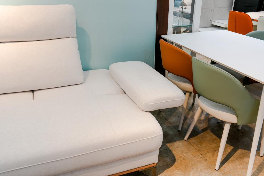 전동 스윙 코너형소파