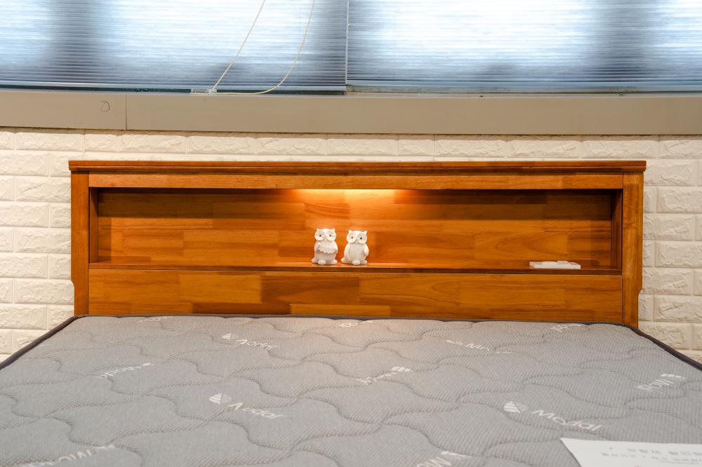 원목 수납형 침대