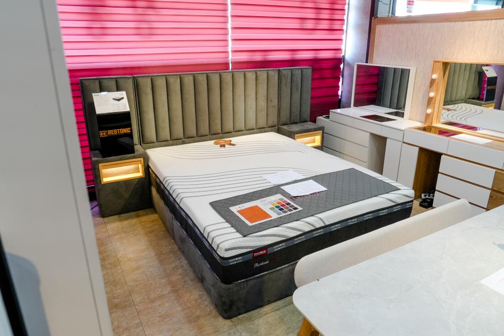 패브릭 호텔침대