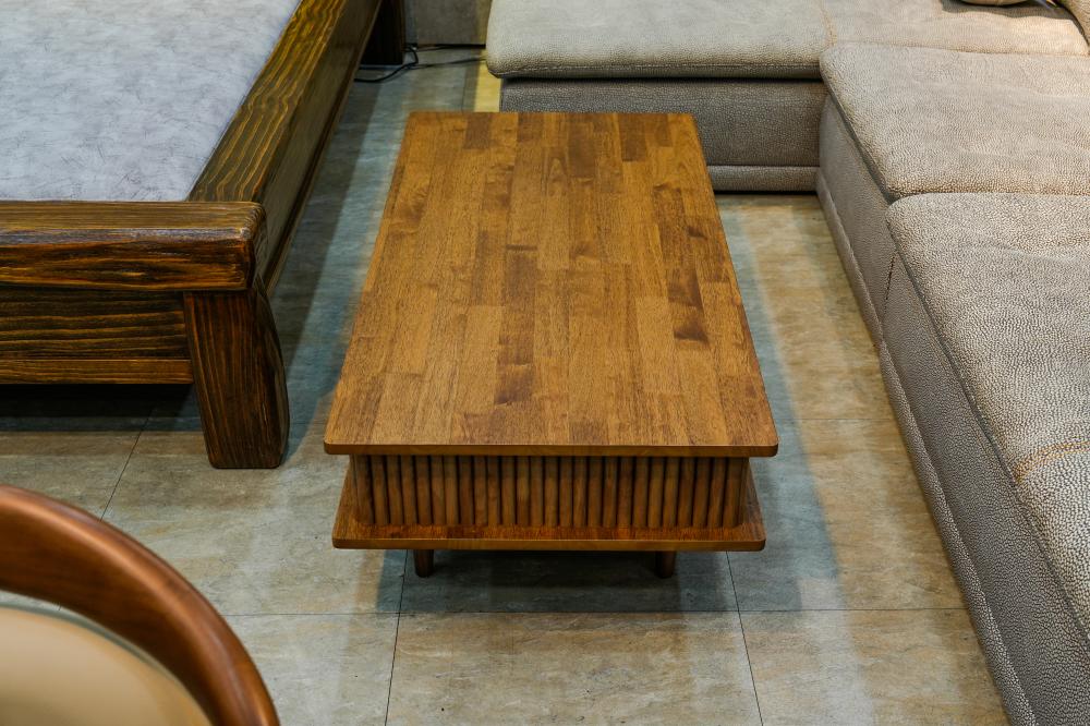 원목 소파 테이블