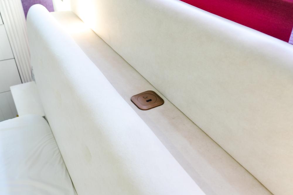 패브릭 호텔침대